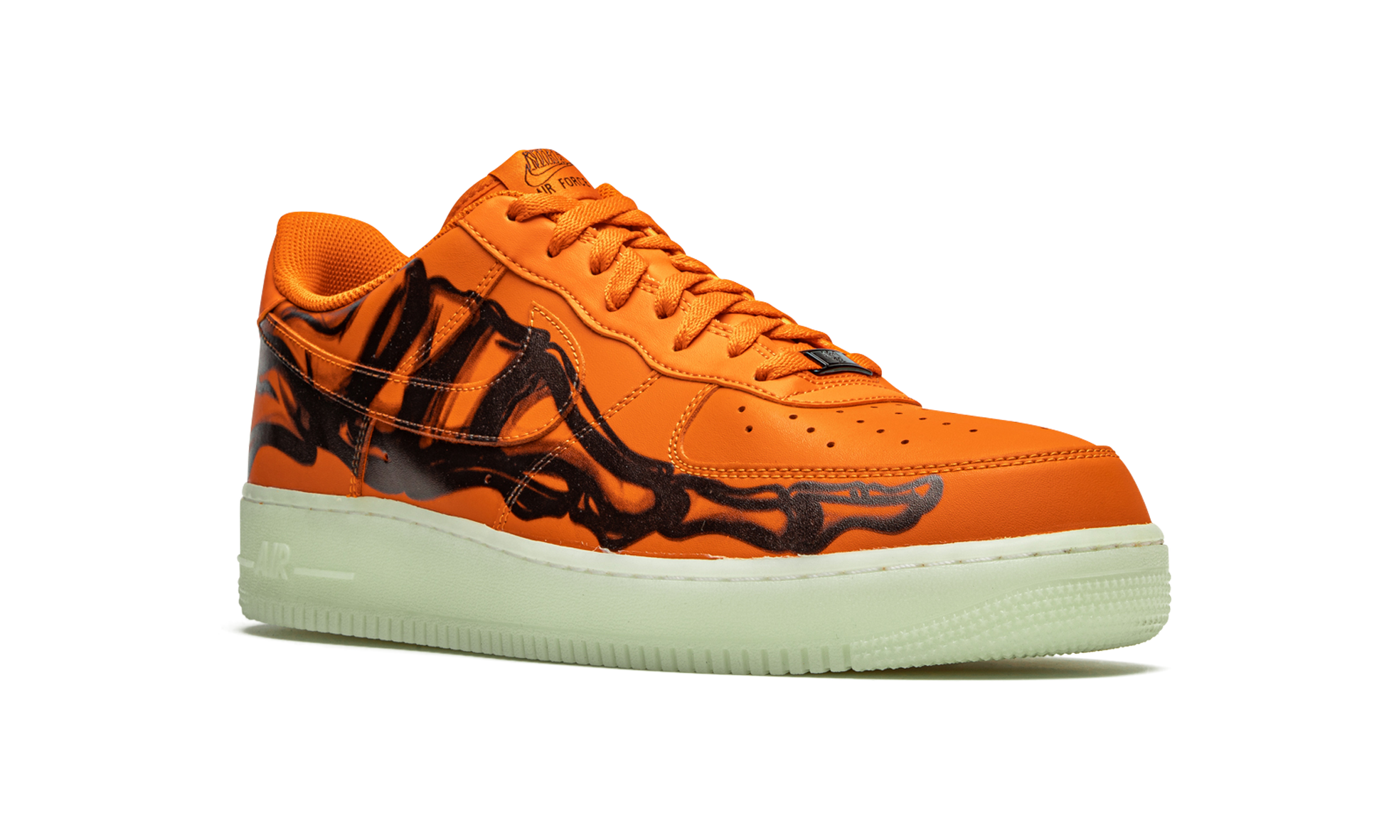 Nike Air Force 1 Low Orange Skeleton Halloween (2020)