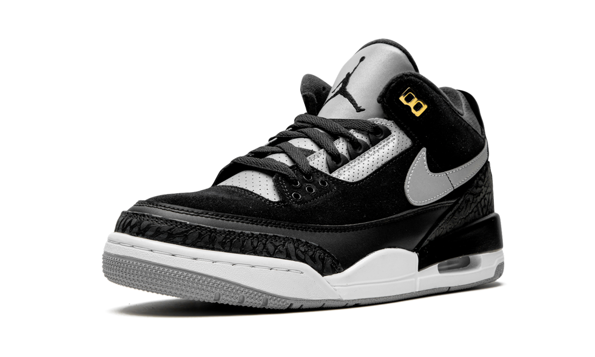 Jordan 3 Retro Tinker Black Cement Gold