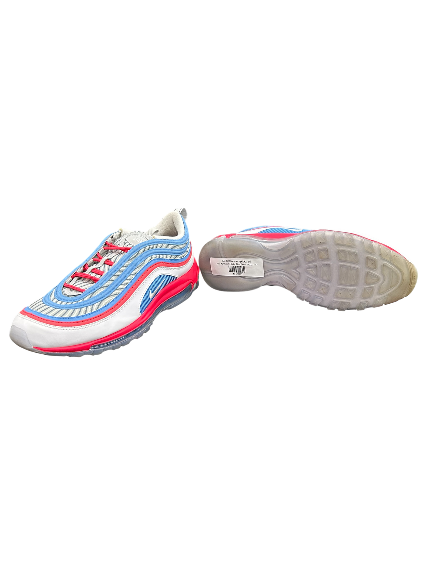 Nike Air Max 97 Baby Blue Pink