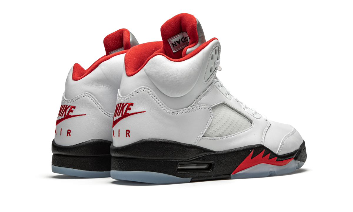 Jordan 5 Retro Fire Red Silver Tongue (2020)