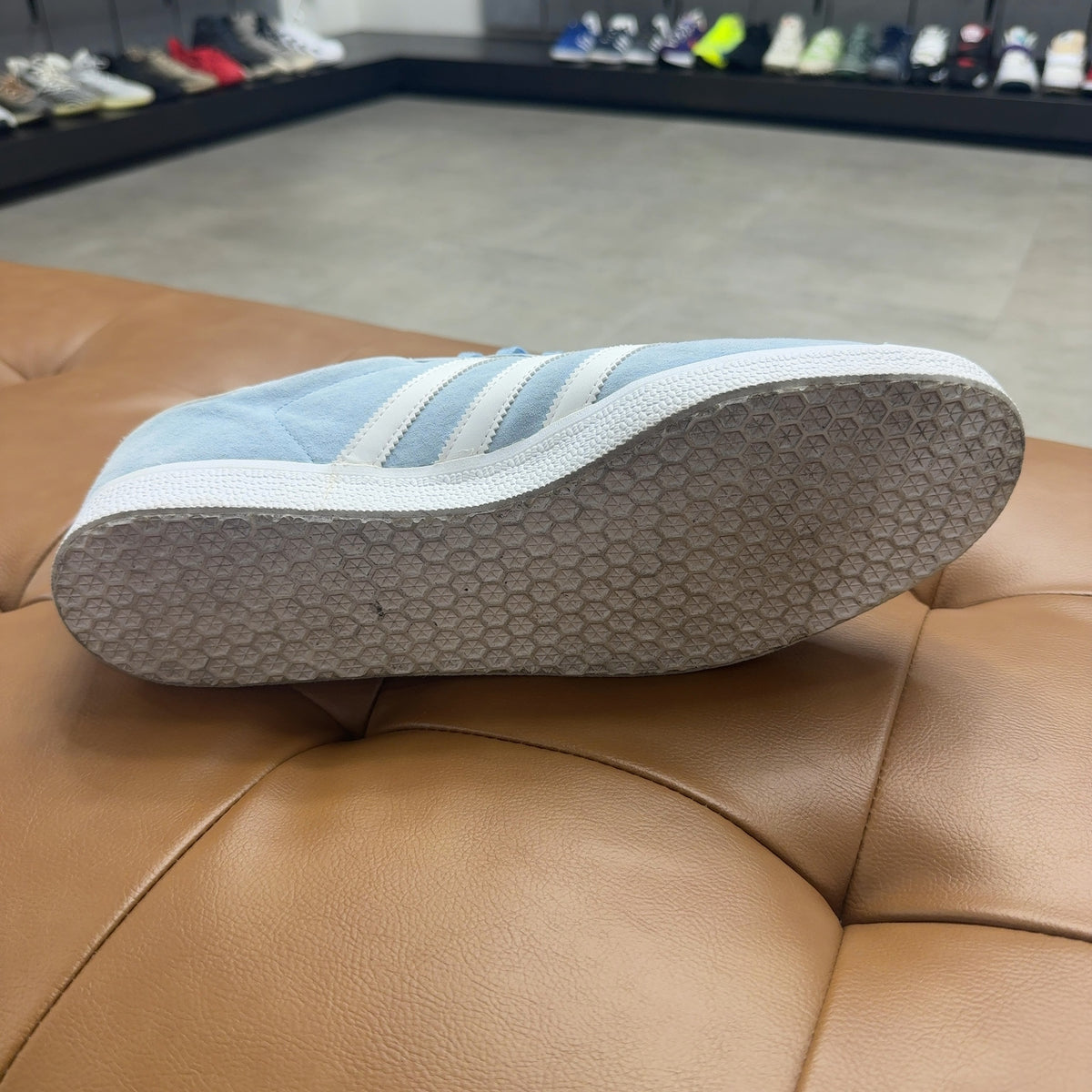 adidas Gazelle Clear Sky White