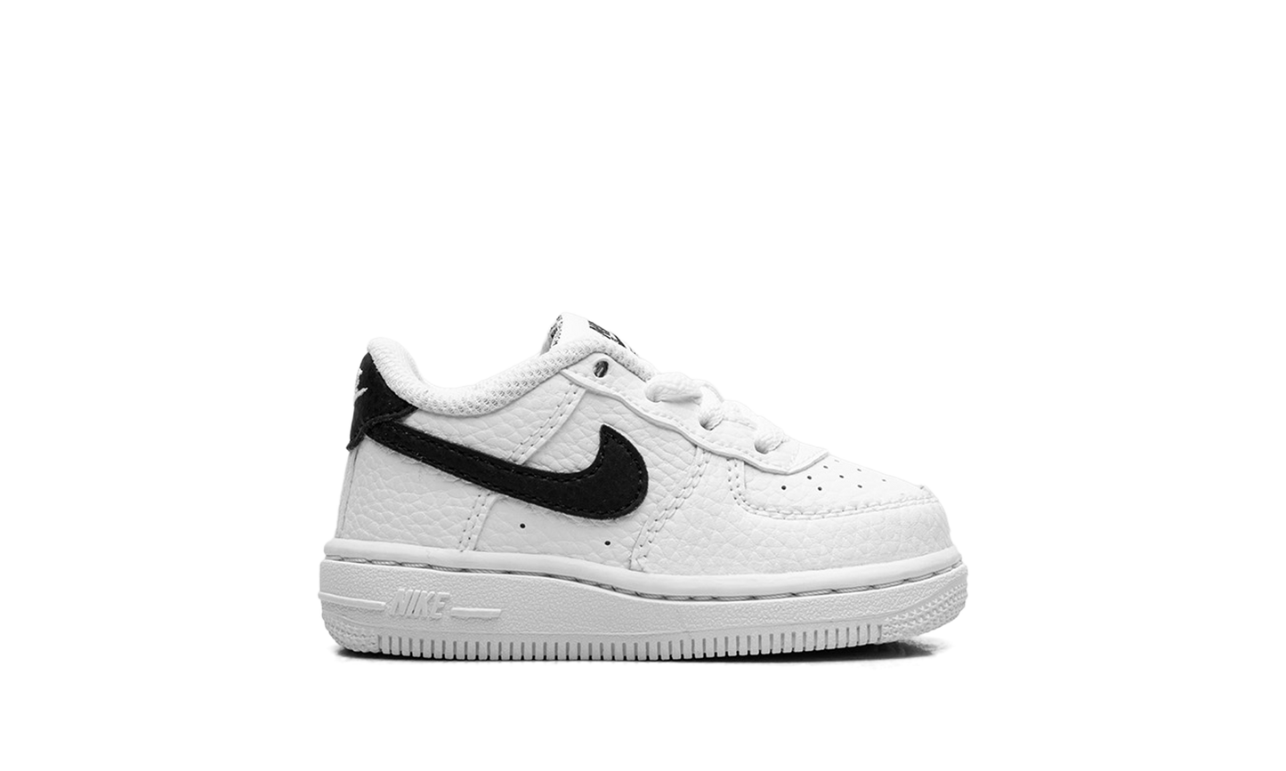 Nike Air Force 1 Low White Black Swoosh (TD)