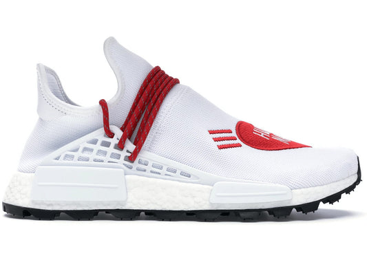 adidas NMD HU Pharrell Human Made White Red