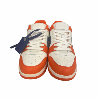 OFF-WHITE Out Of Office OOO Low Tops White Orange Blue