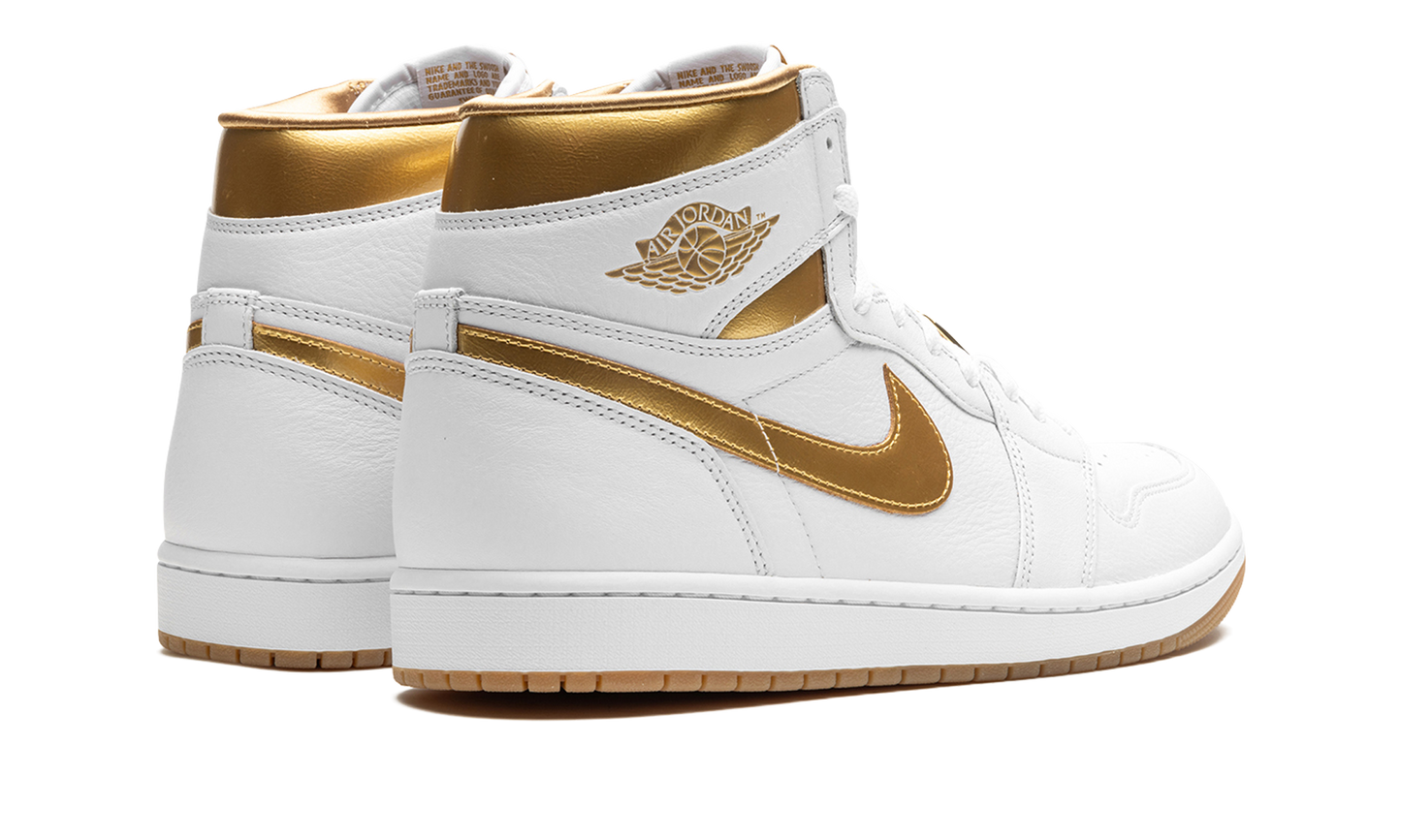 Jordan 1 Retro High OG Metallic Gold (Women's)