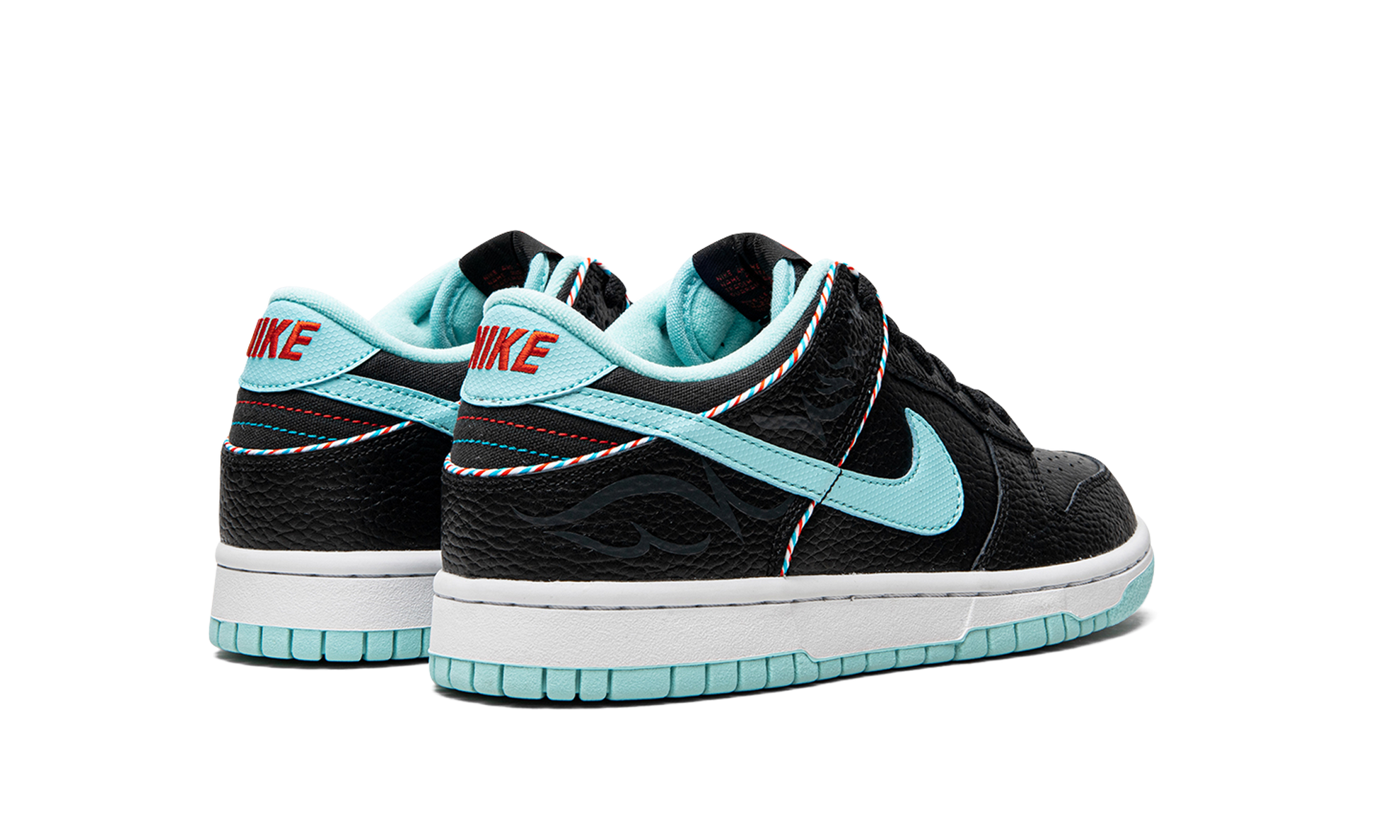 Nike Dunk Low SE Barber Shop Black (GS)