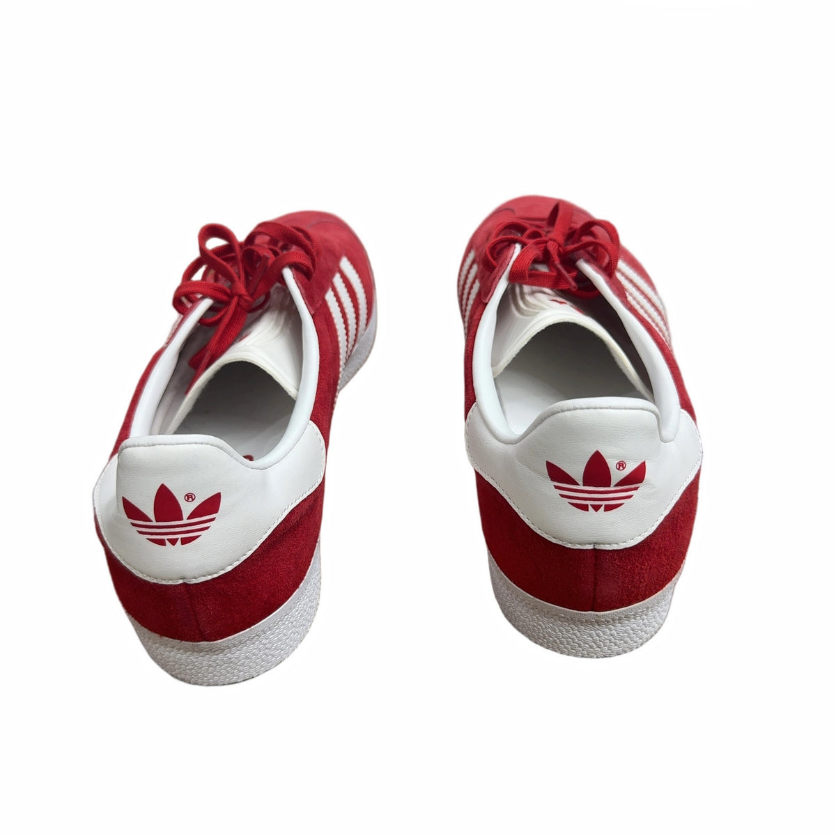 adidas Gazelle Scarlet/White/Gold Metallic