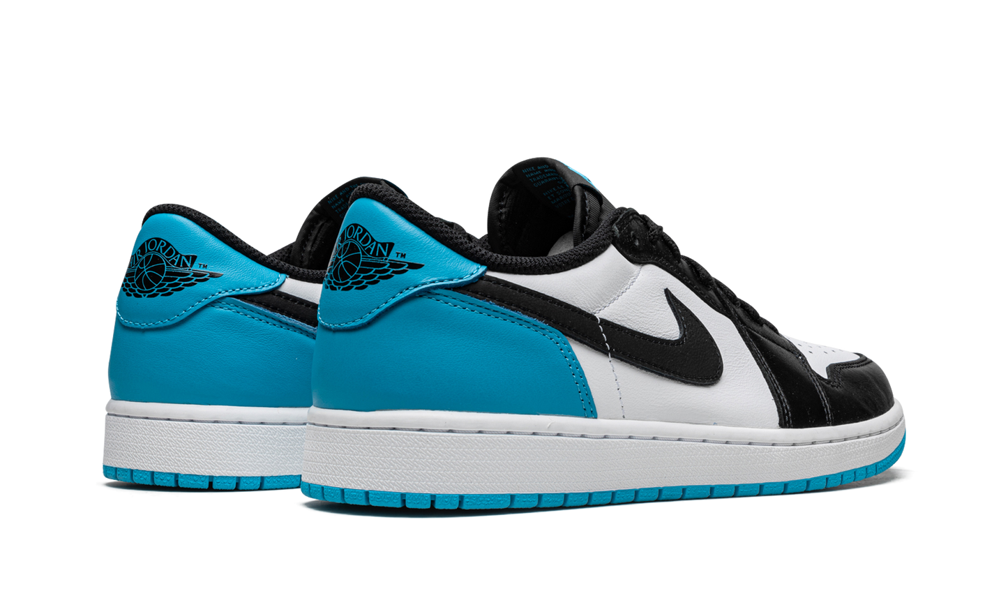 Jordan 1 Retro Low OG Black Dark Powder Blue