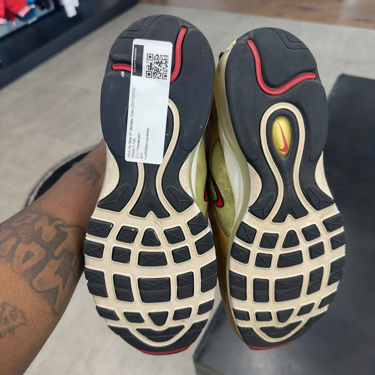 Nike Air Max 97 Metallic Gold (2017/2018)