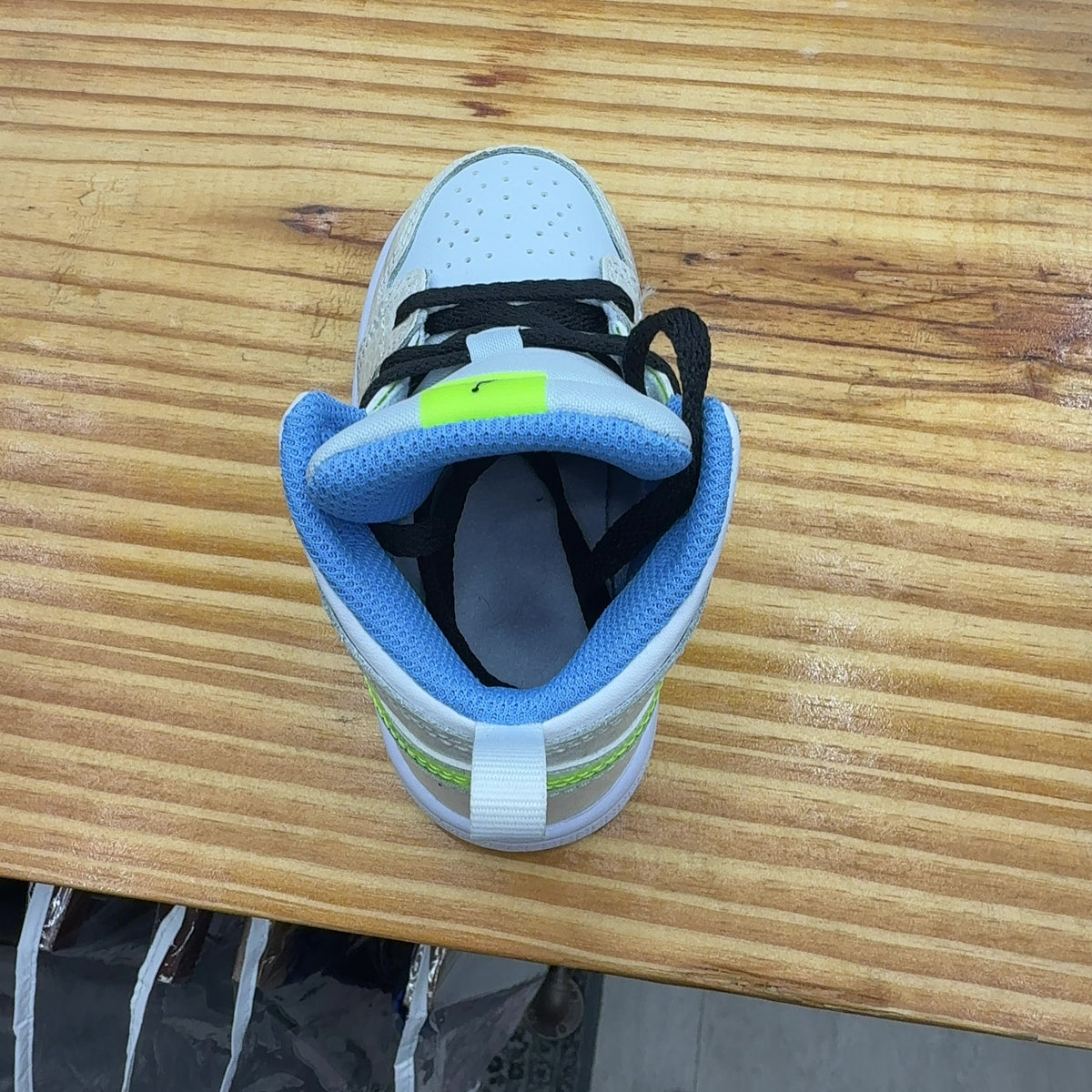 Jordan 1 Mid SE Platinum Tint Blue Tint University Blue Volt (TD)