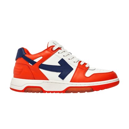 OFF-WHITE Out Of Office OOO Low Tops White Orange Blue