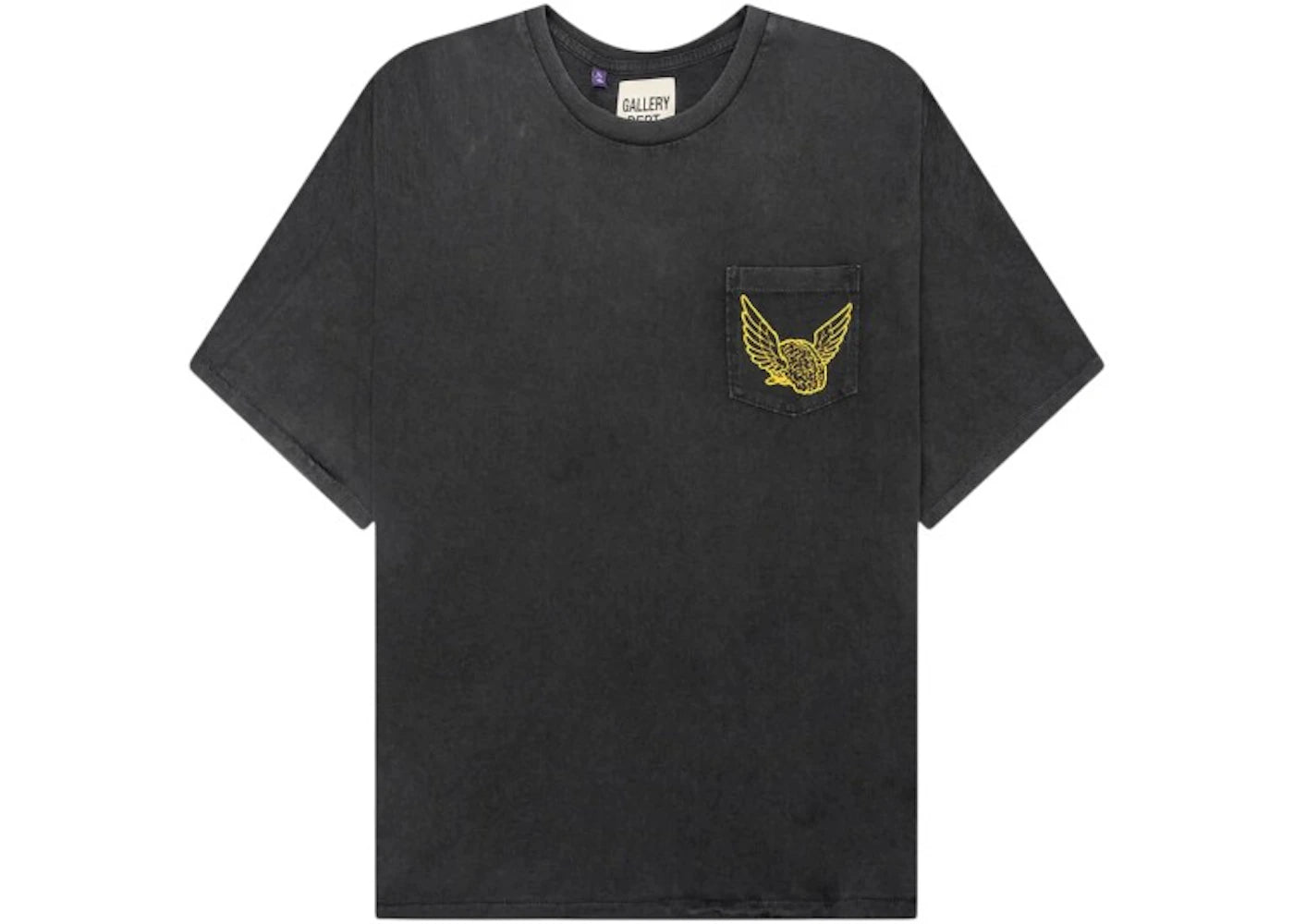 Gallery Dept. Flying Brain Pocket Tee Black