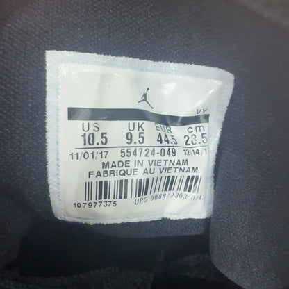 Jordan 1 Mid Black White Speckle (GS)