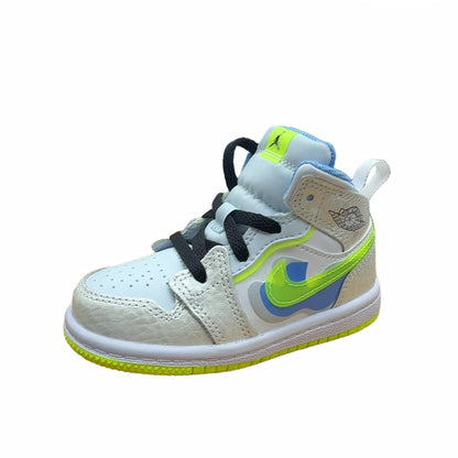 Jordan 1 Mid SE Platinum Tint Blue Tint University Blue Volt (TD)