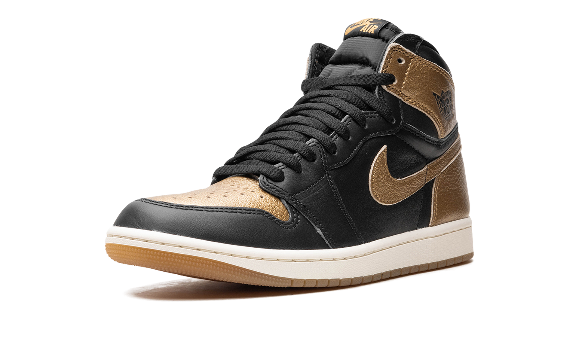 Jordan 1 Retro High OG Black Metallic Gold