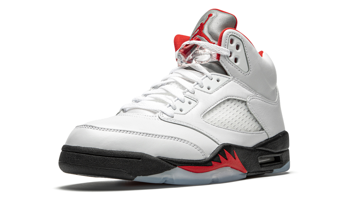 Jordan 5 Retro Fire Red Silver Tongue (2020)