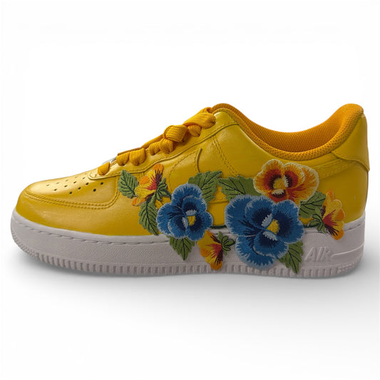 Nike Air Force ‘07 Custom Yellow Rose