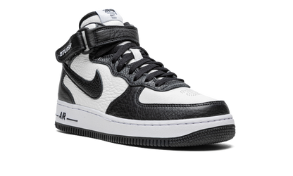 Nike Air Force 1 Mid Stussy Light Bone Black
