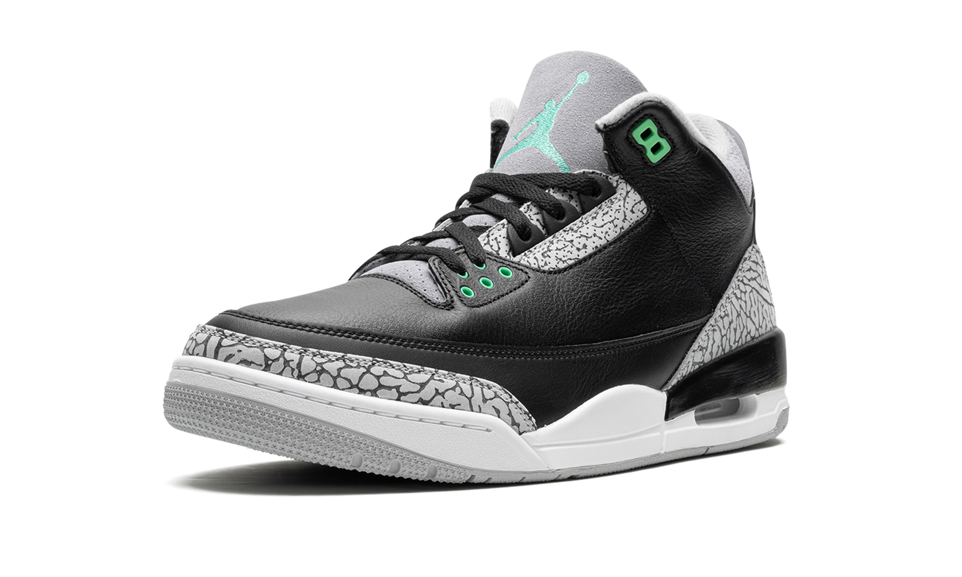 Jordan 3 Retro Green Glow
