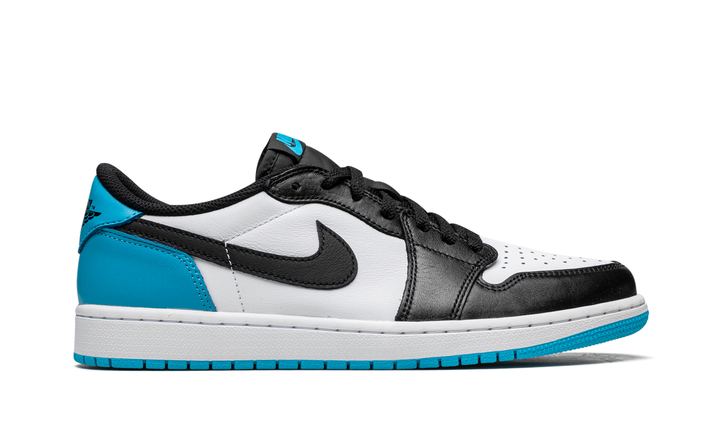 Jordan 1 Retro Low OG Black Dark Powder Blue