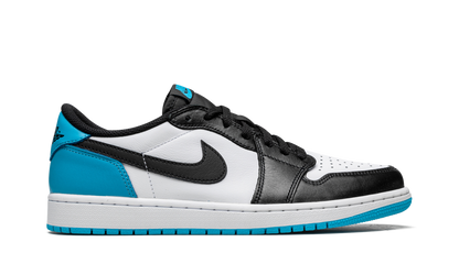 Jordan 1 Retro Low OG Black Dark Powder Blue