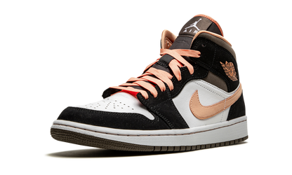Jordan 1 Mid Peach Mocha (Women's)