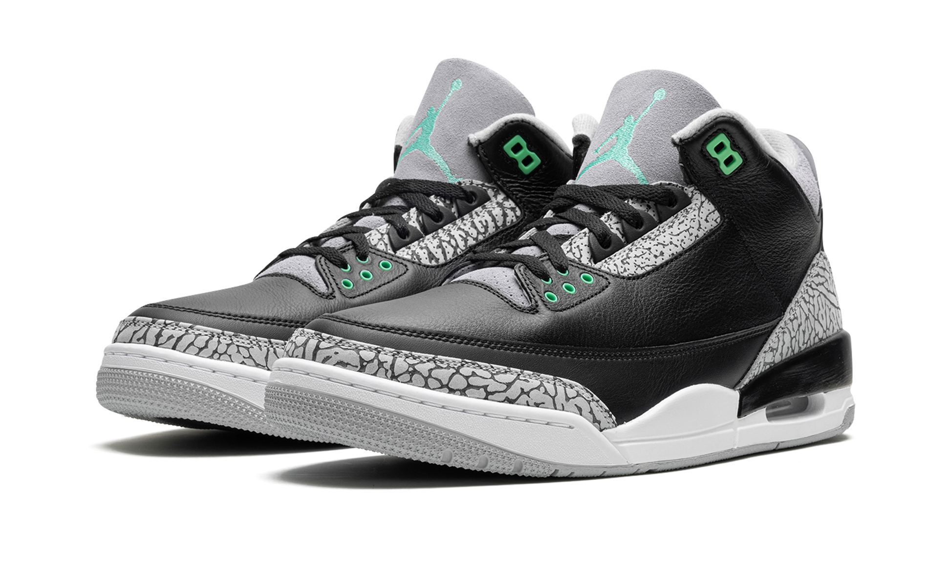 Jordan 3 Retro Green Glow
