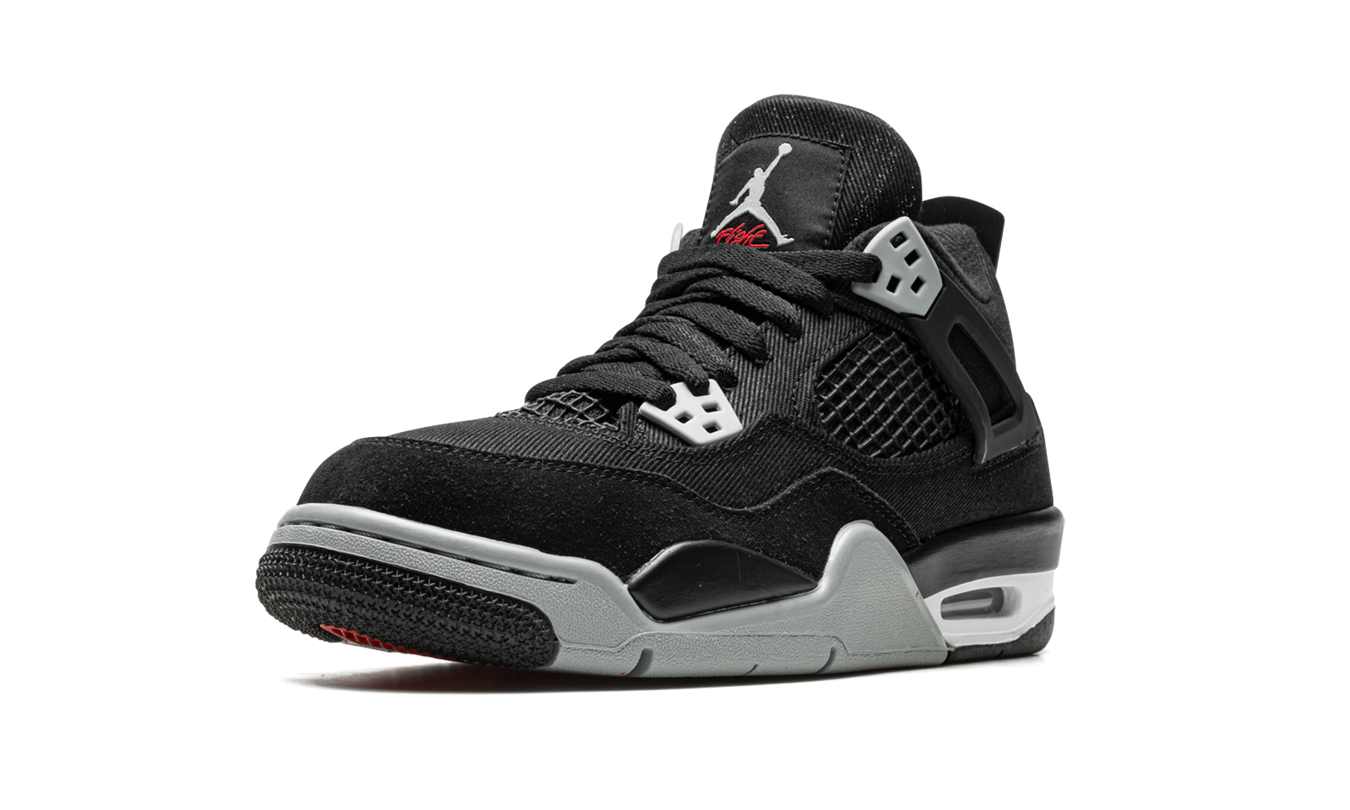 Jordan 4 Retro Black Canvas (GS)