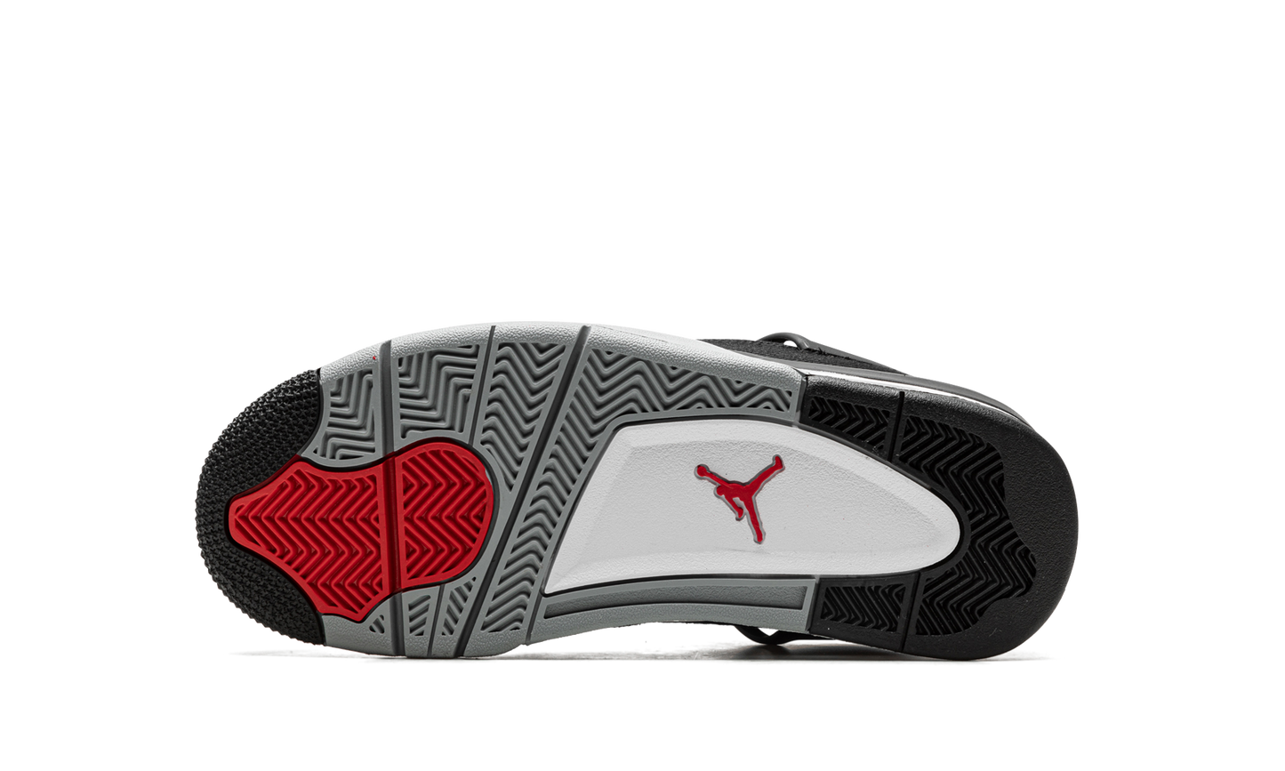 Jordan 4 Retro Black Canvas (GS)