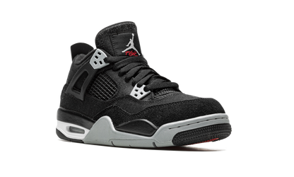Jordan 4 Retro Black Canvas (GS)