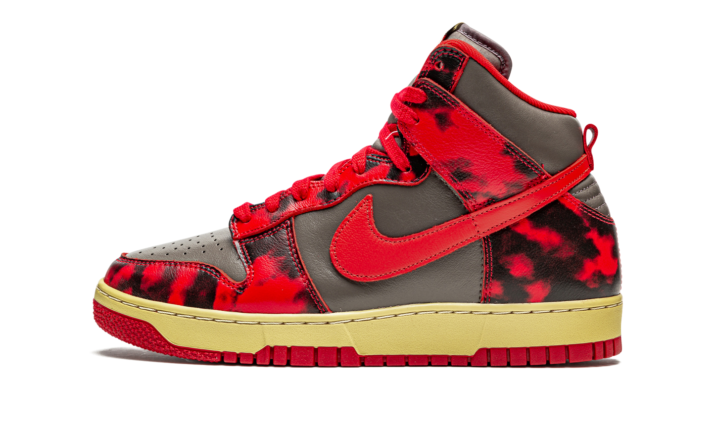 Nike Dunk High 1985 Red Acid Wash