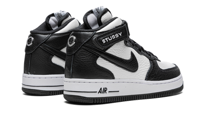 Nike Air Force 1 Mid Stussy Light Bone Black