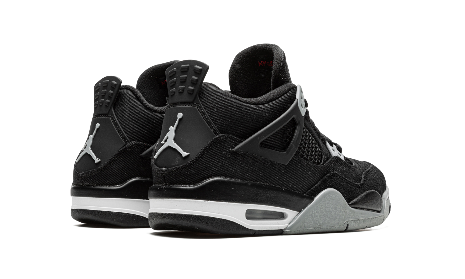 Jordan 4 Retro Black Canvas (GS)