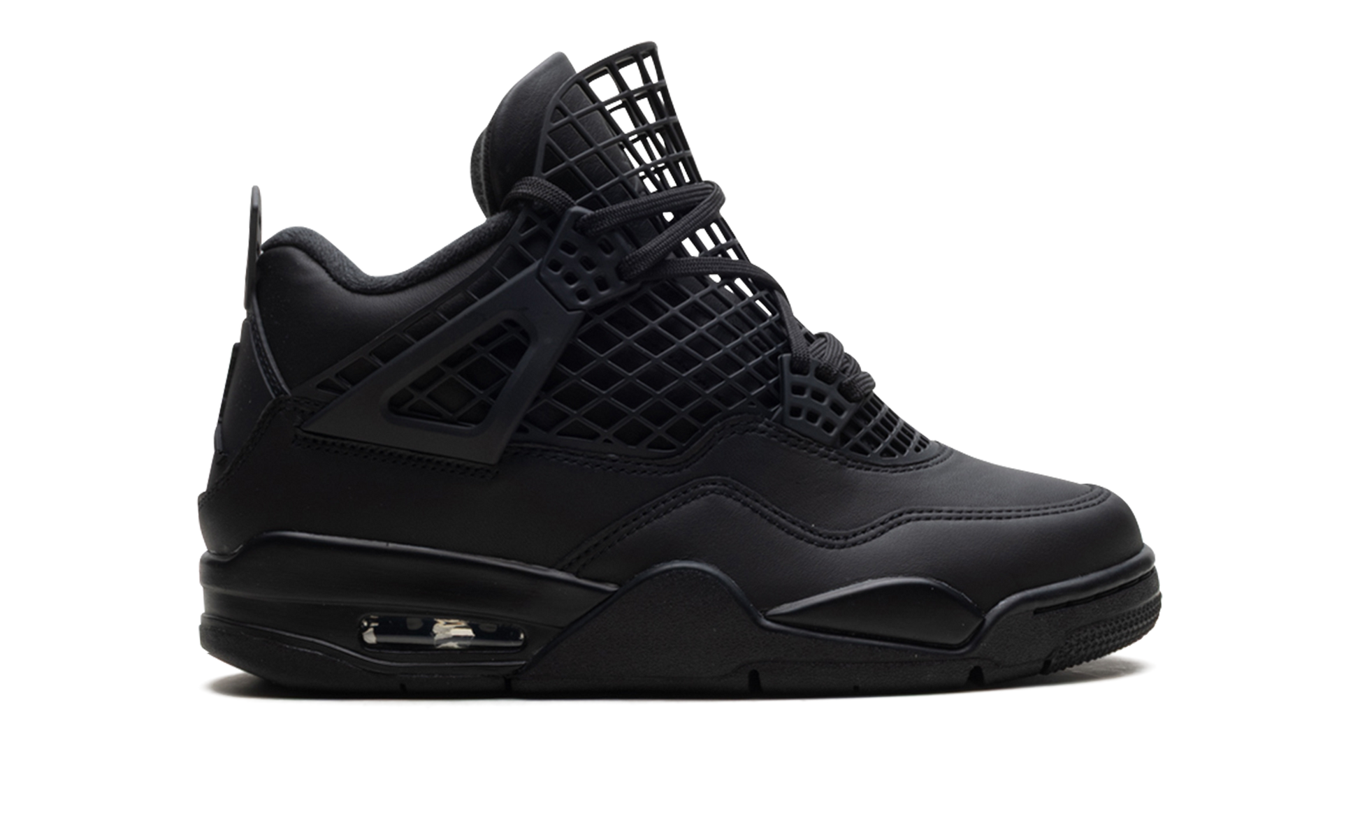 Jordan 4 Retro Net Black (Women's)