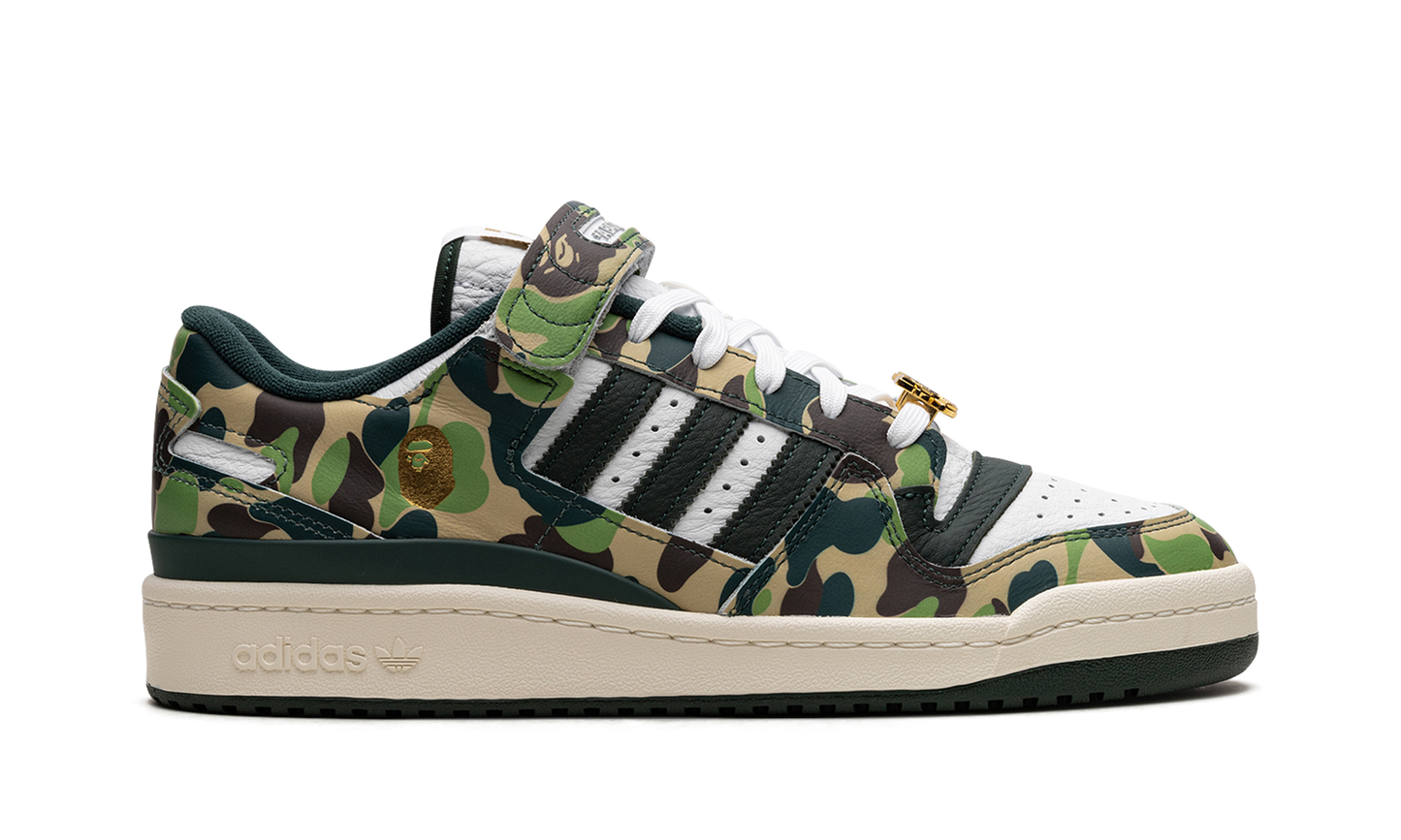 adidas Forum 84 Low Bape 30th Anniversary Green Camo