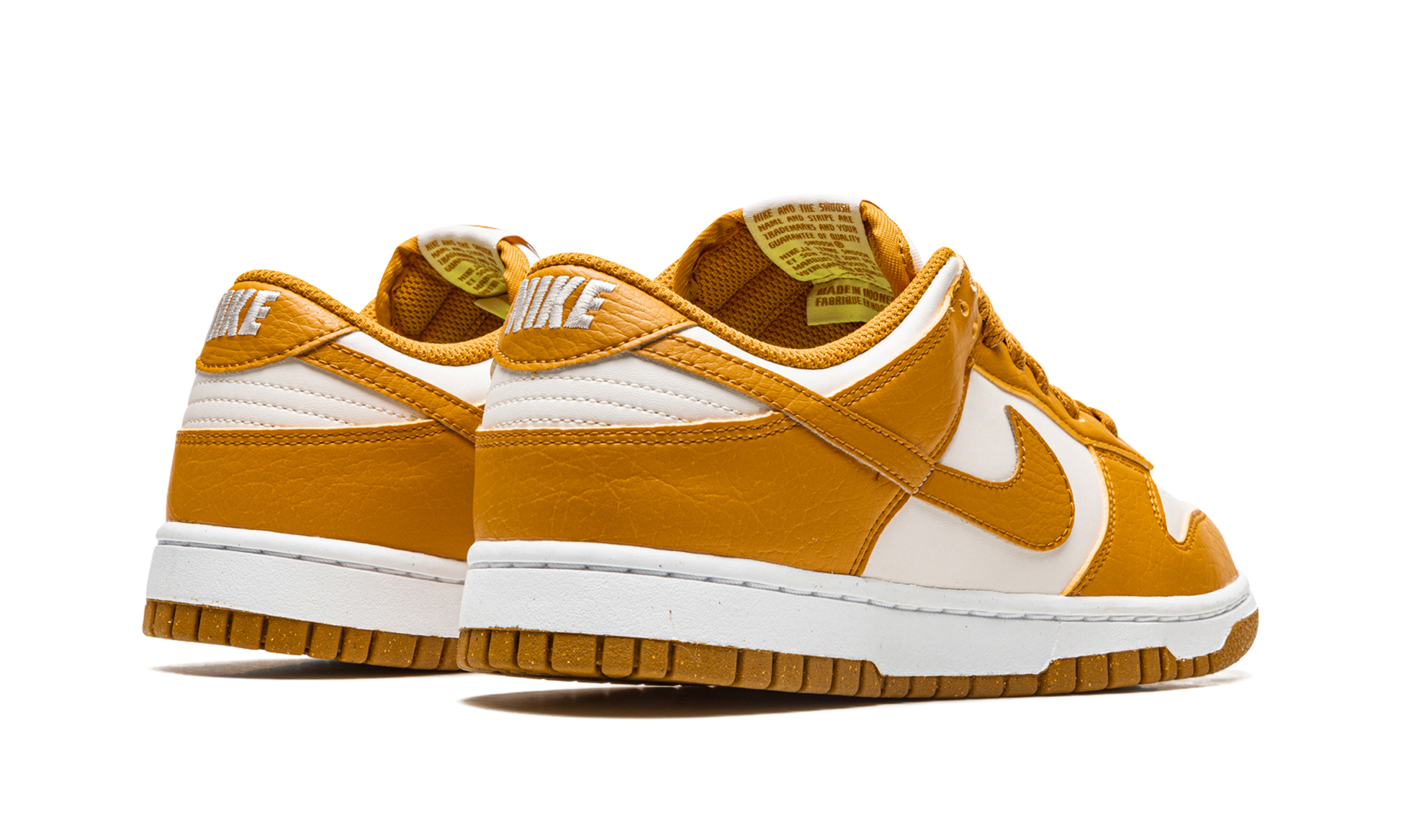 Nike Dunk Low Next Nature Phantom Gold Suede (Women's)
