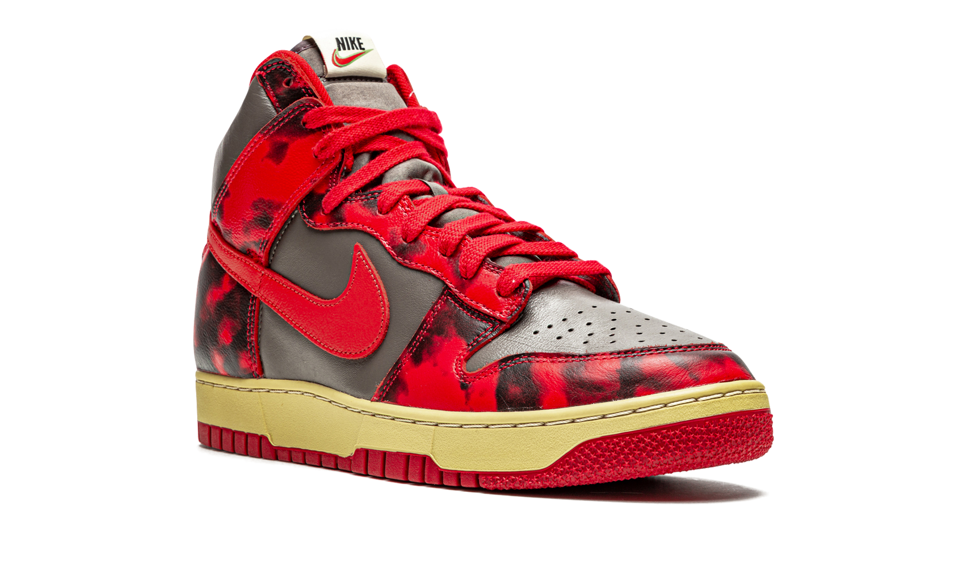 Nike Dunk High 1985 Red Acid Wash