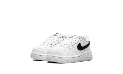 Nike Air Force 1 Low White Black Swoosh (TD)