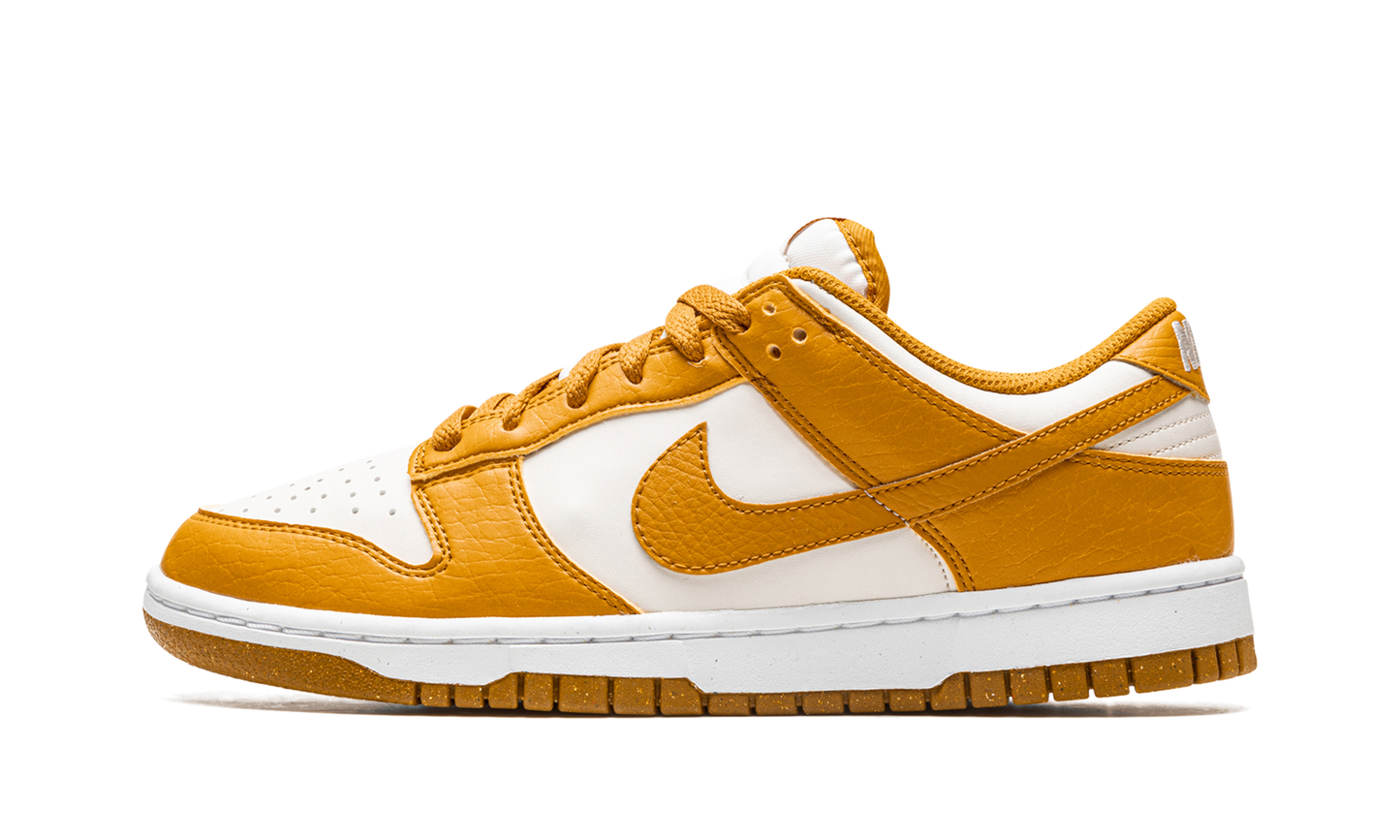 Nike Dunk Low Next Nature Phantom Gold Suede (Women's)