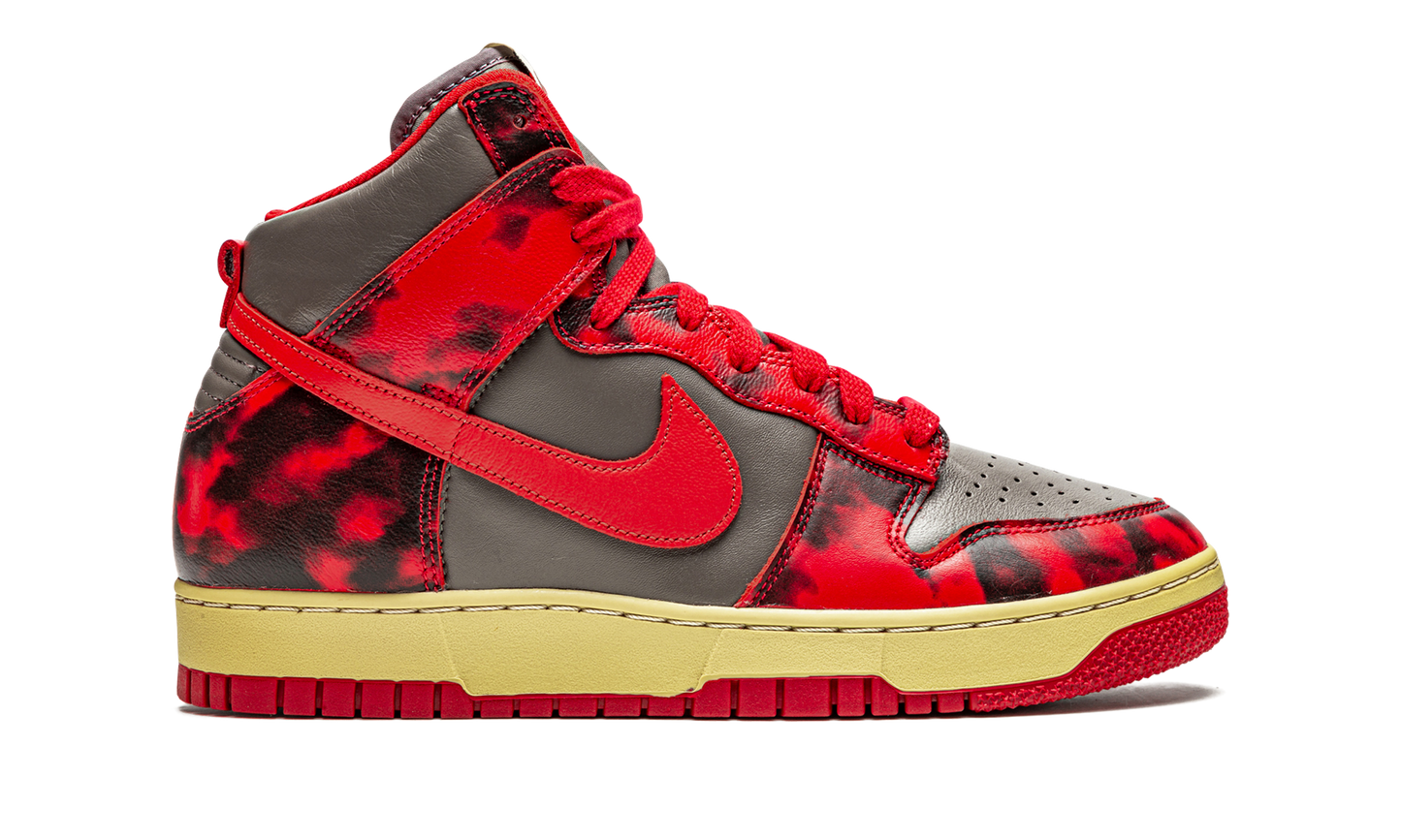 Nike Dunk High 1985 Red Acid Wash