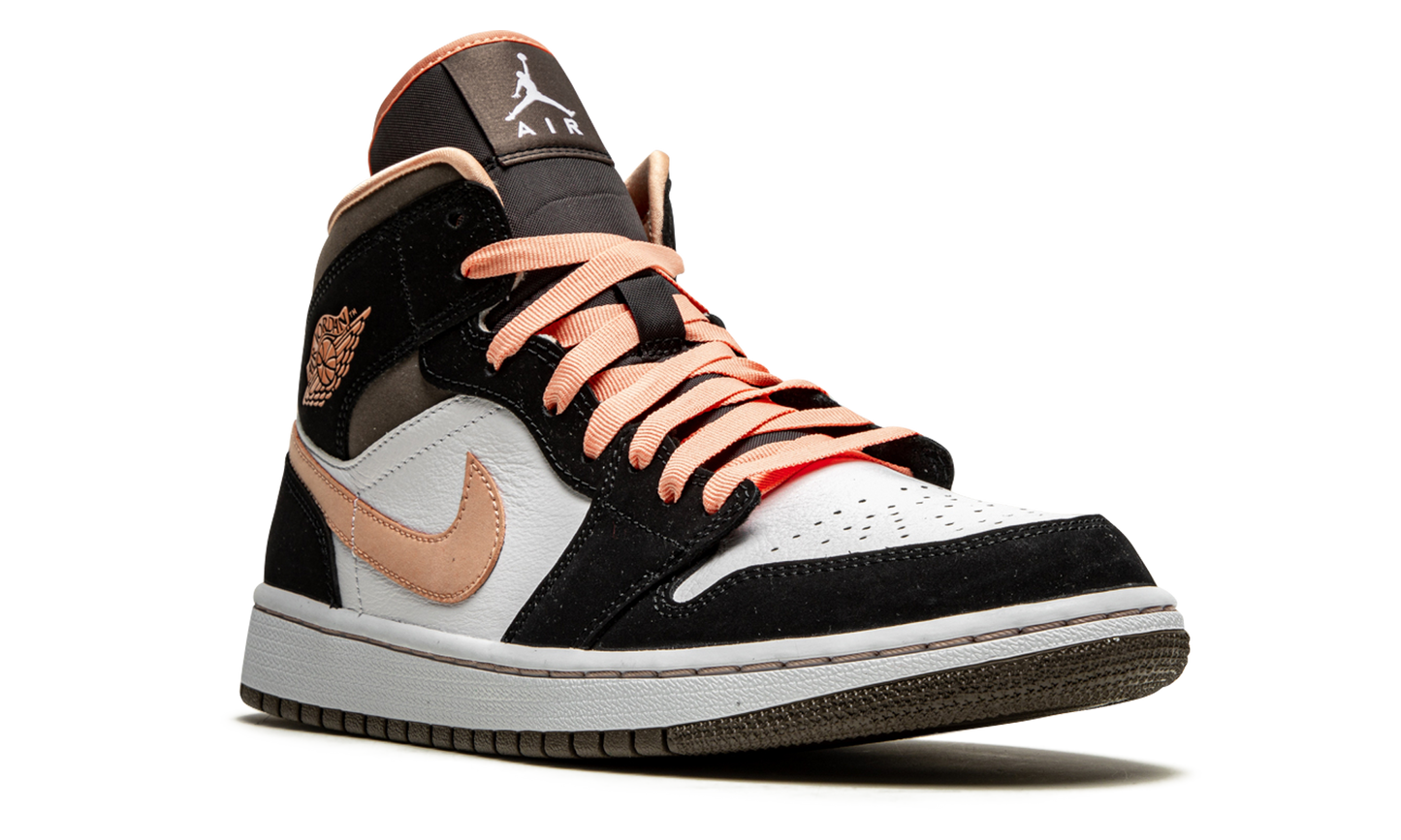 Jordan 1 Mid Peach Mocha (Women's)
