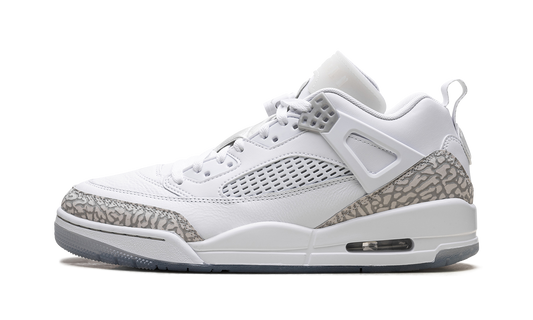 Jordan Spizike Low White Metallic Silver Barely Blue Neutral Grey