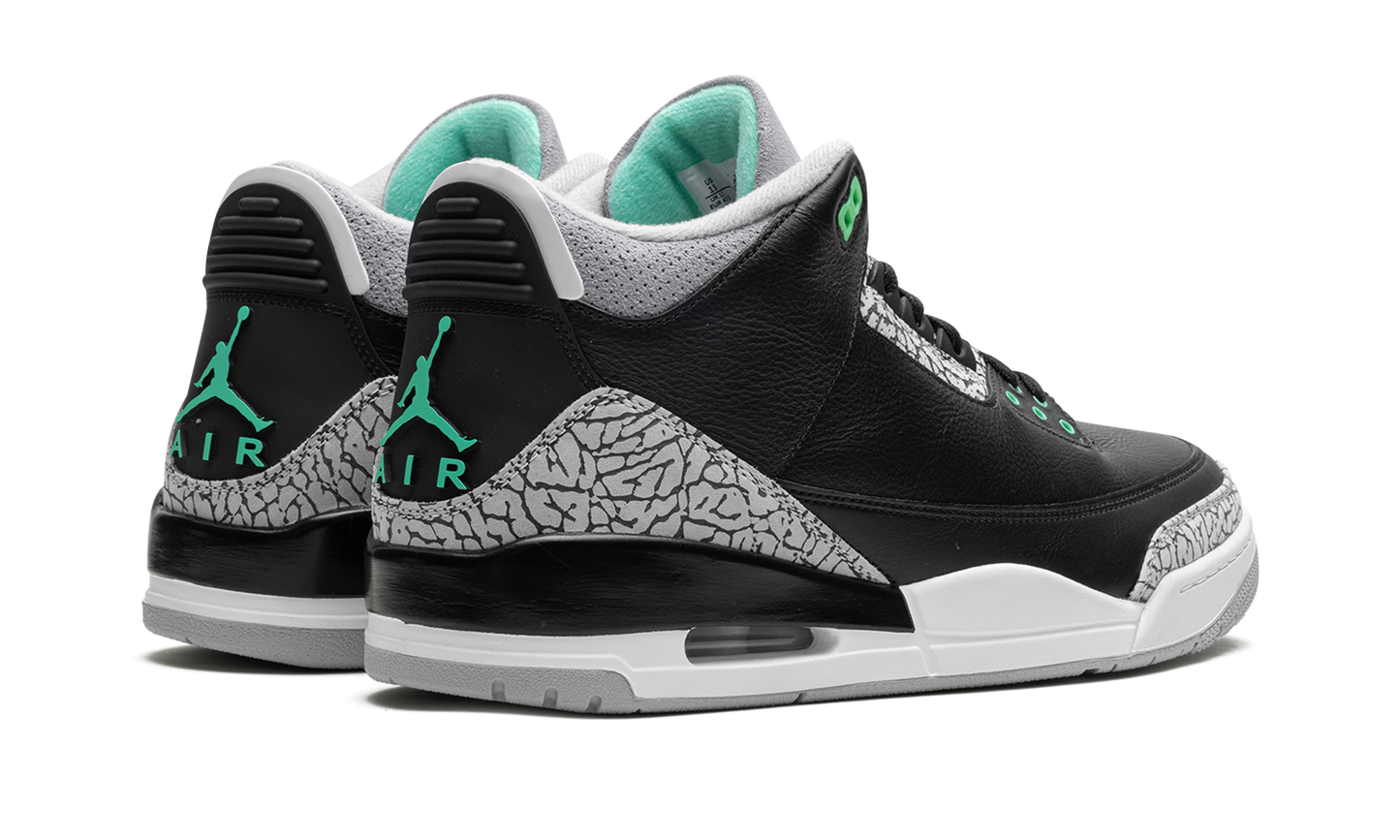 Jordan 3 Retro Green Glow
