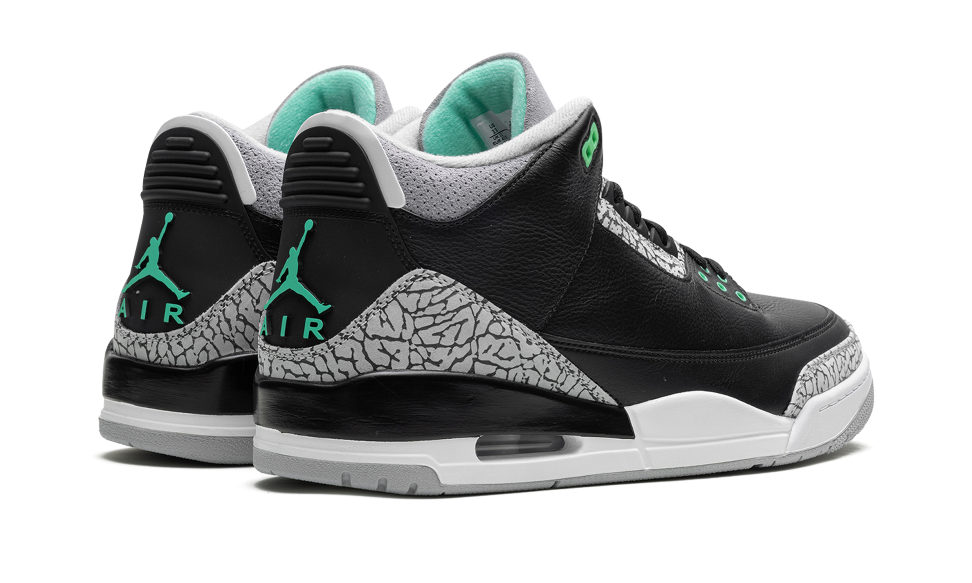 Jordan 3 Retro Green Glow