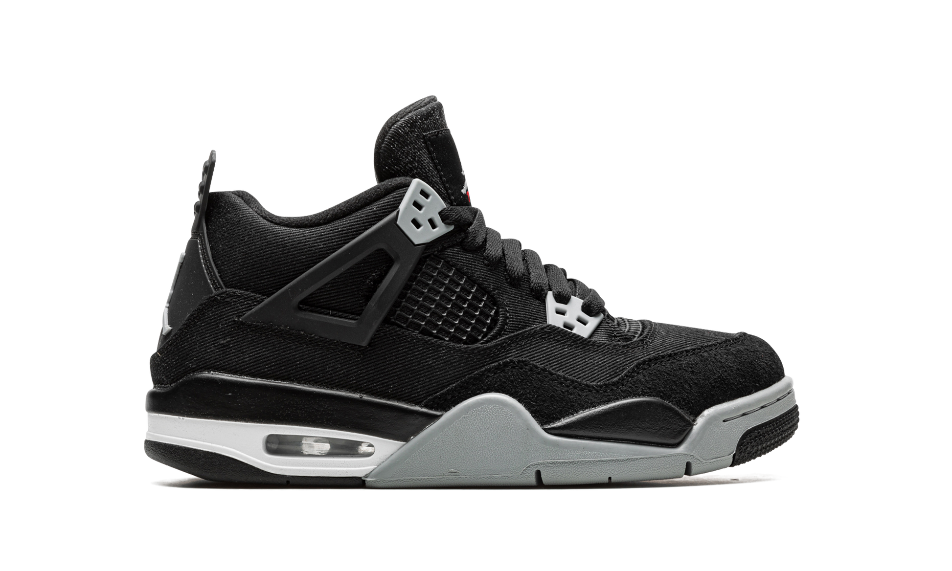 Jordan 4 Retro Black Canvas (GS)