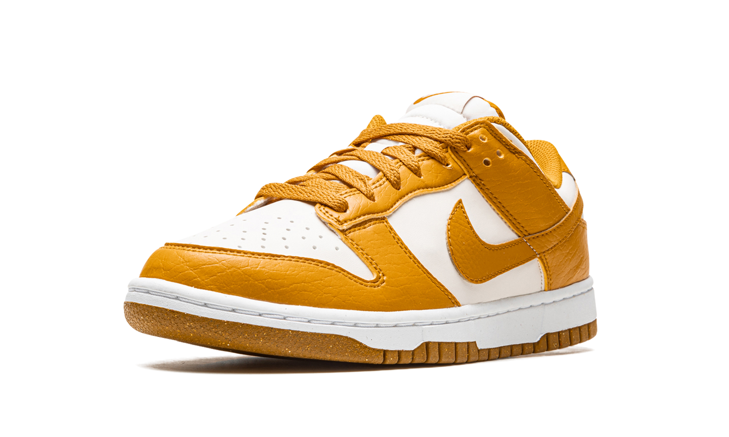 Nike Dunk Low Next Nature Phantom Gold Suede (Women's)