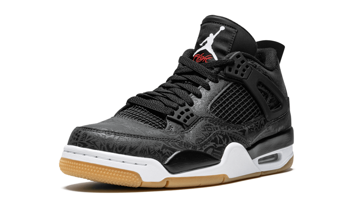 Jordan 4 Retro Laser Black Gum