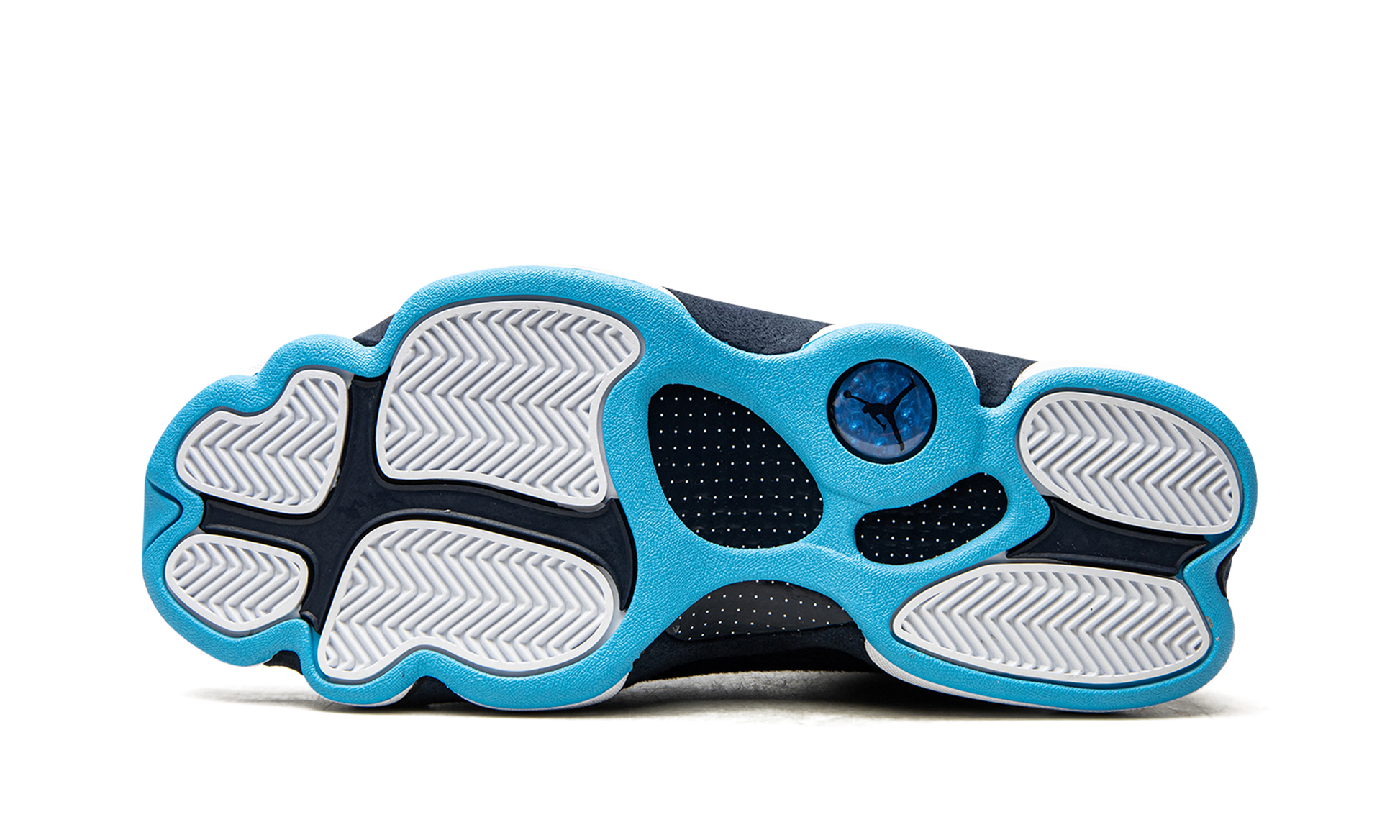 Jordan 13 Retro Obsidian Powder Blue White