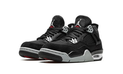 Jordan 4 Retro Black Canvas (GS)