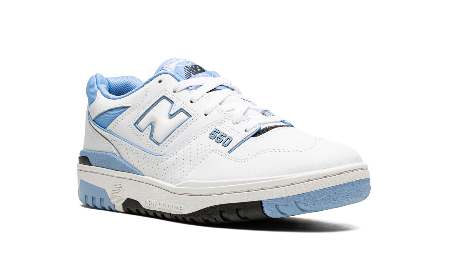 New Balance 550 UNC White University Blue